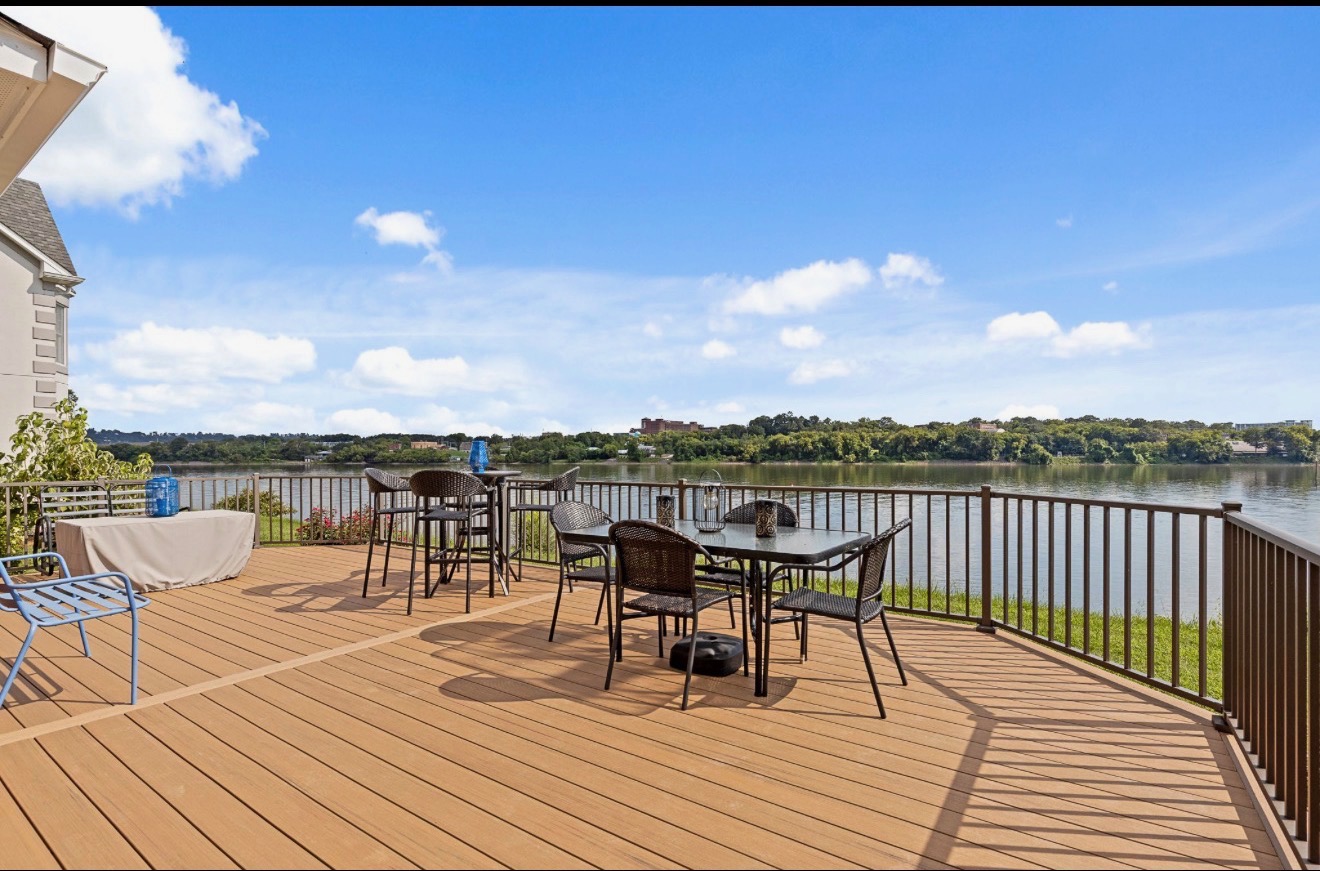 Riverfront composite deck