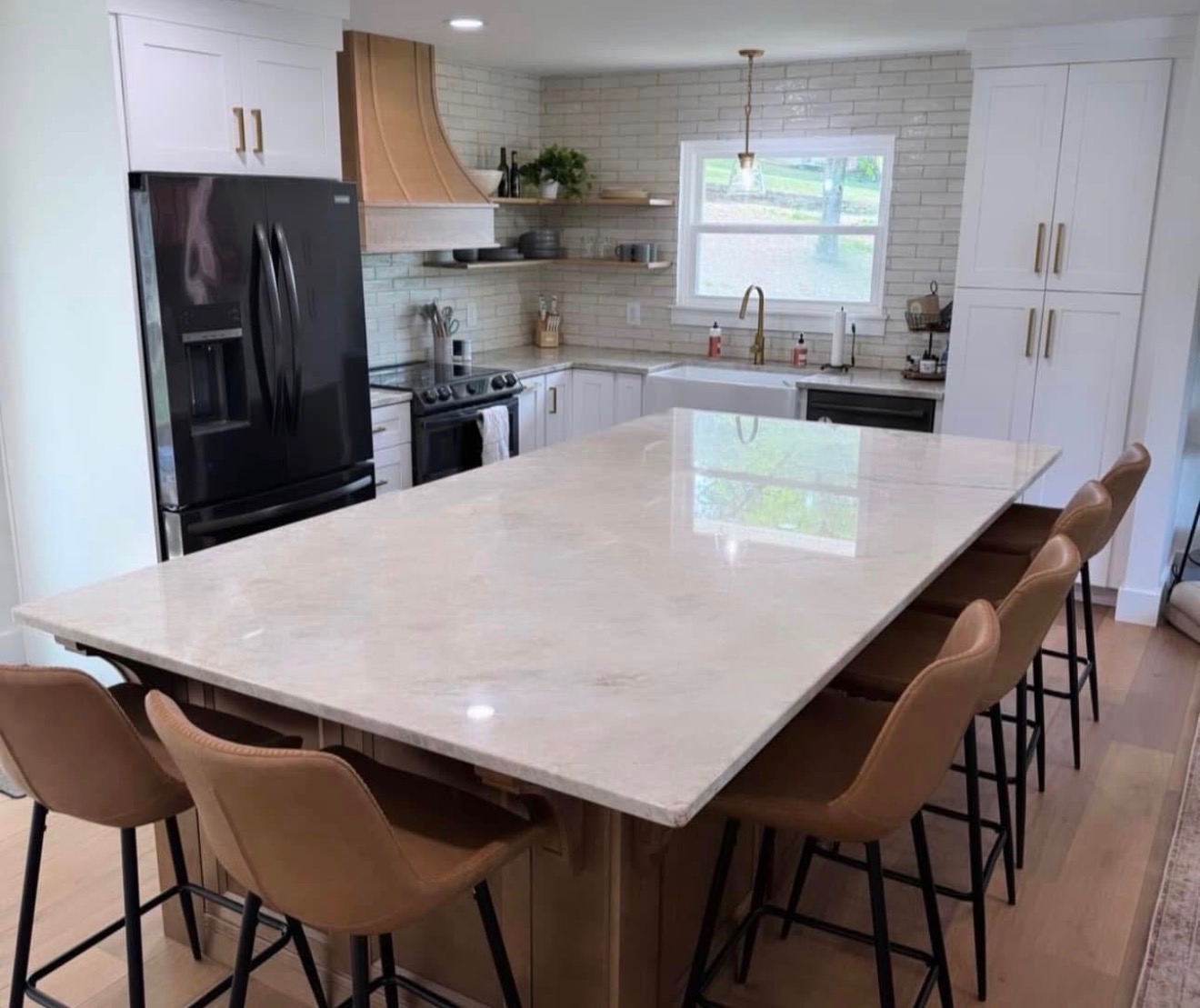 Kitchen remodel with island